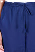 Cambric Cotton Pants In Denim Blue